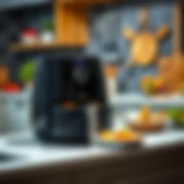 Karaca Airfryer in Action Karaca Airfryer in a modern kitchen setting