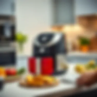 Tefal Airfryer XL in a modern kitchen setting, highlighting its versatility