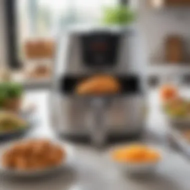 User-friendly interface of a Philips Airfryer