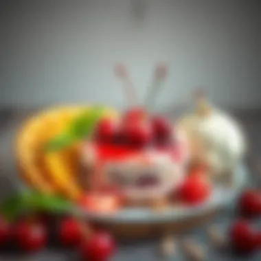 Ingredients for Cherry Popcake Ingredients for cherry popcake beautifully arranged