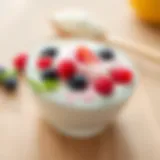 Yogurt as a healthy food choice