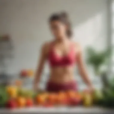 Embracing Fitness Daily exercise routine in a vibrant environment